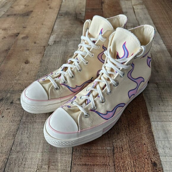 Converse Chuck Taylor All Star High Top Sneakers Size 10 Unisex Canvas Multicolo - Picture 10 of 11